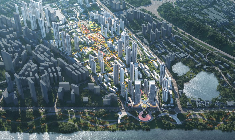 显正街片区概念方案效果(图源:项目概念方案,以官方发布为准)