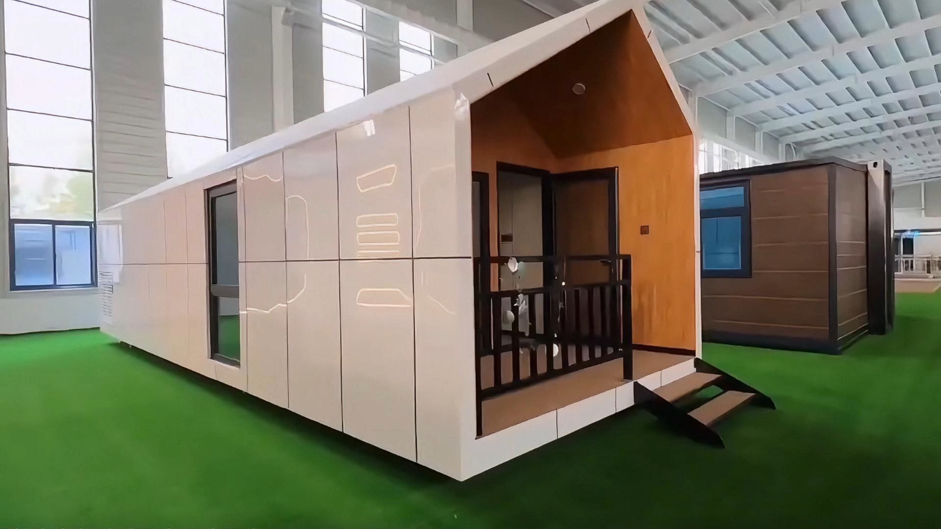 装配式钢结构移动度房项目实景-博客斯房屋案例