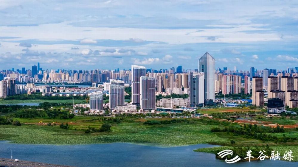武汉经开区城市面貌（图源：车谷融媒）